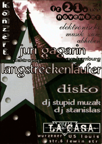 Flyer zum 21. November 2003
