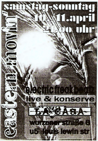 Flyer zum 10./11. April 2004