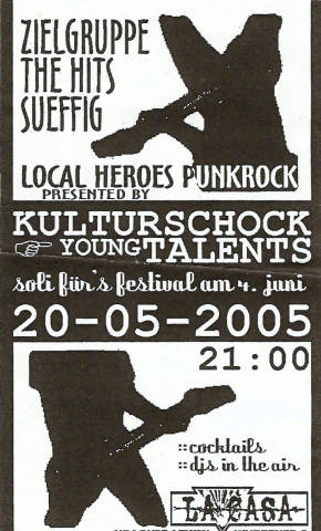 Flyer zum 20. Mai 2005