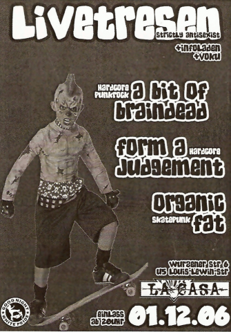Flyer zum 1. Dezember 2006