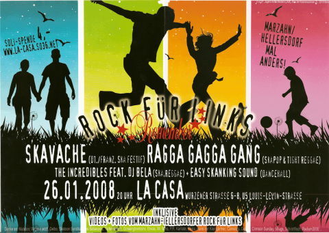 Plakat zum 26. Januar 2008