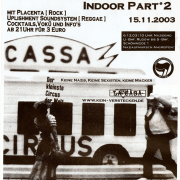 Flyer zum 15. November 2003
