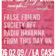Flyer zum 6. Februar 2009